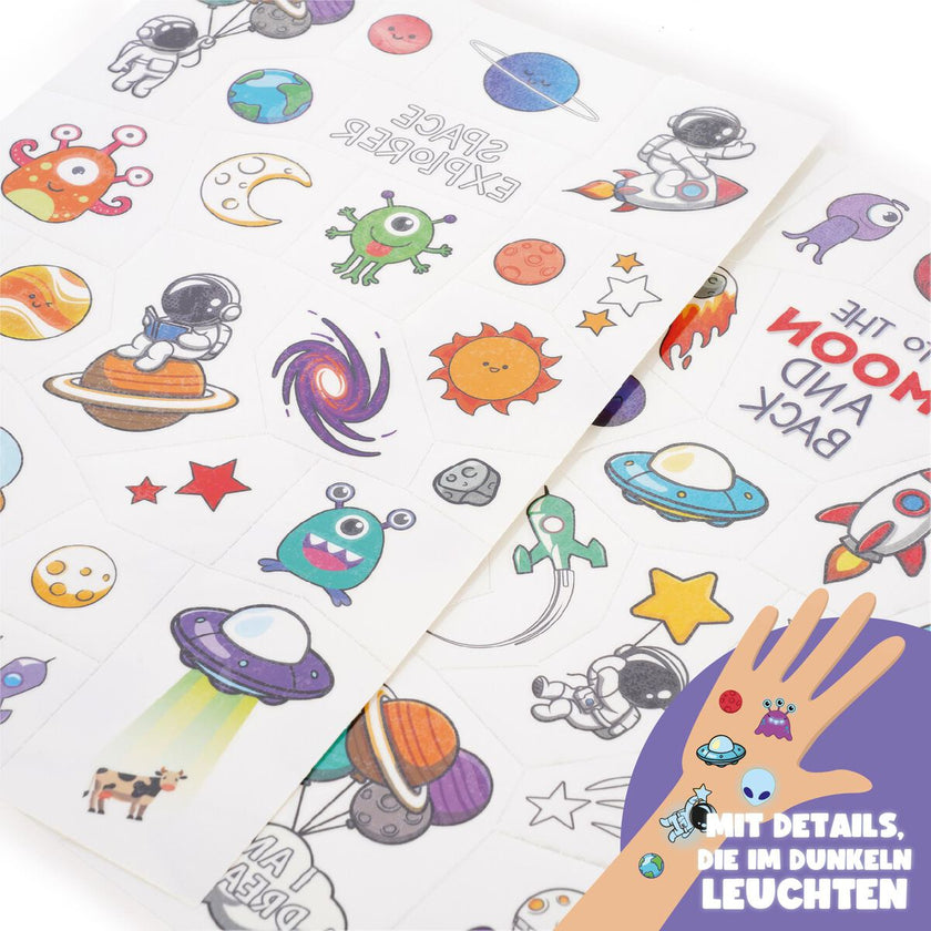 LEGAMI TATTOOS - TEMPORARY TATTOOS - SPACE