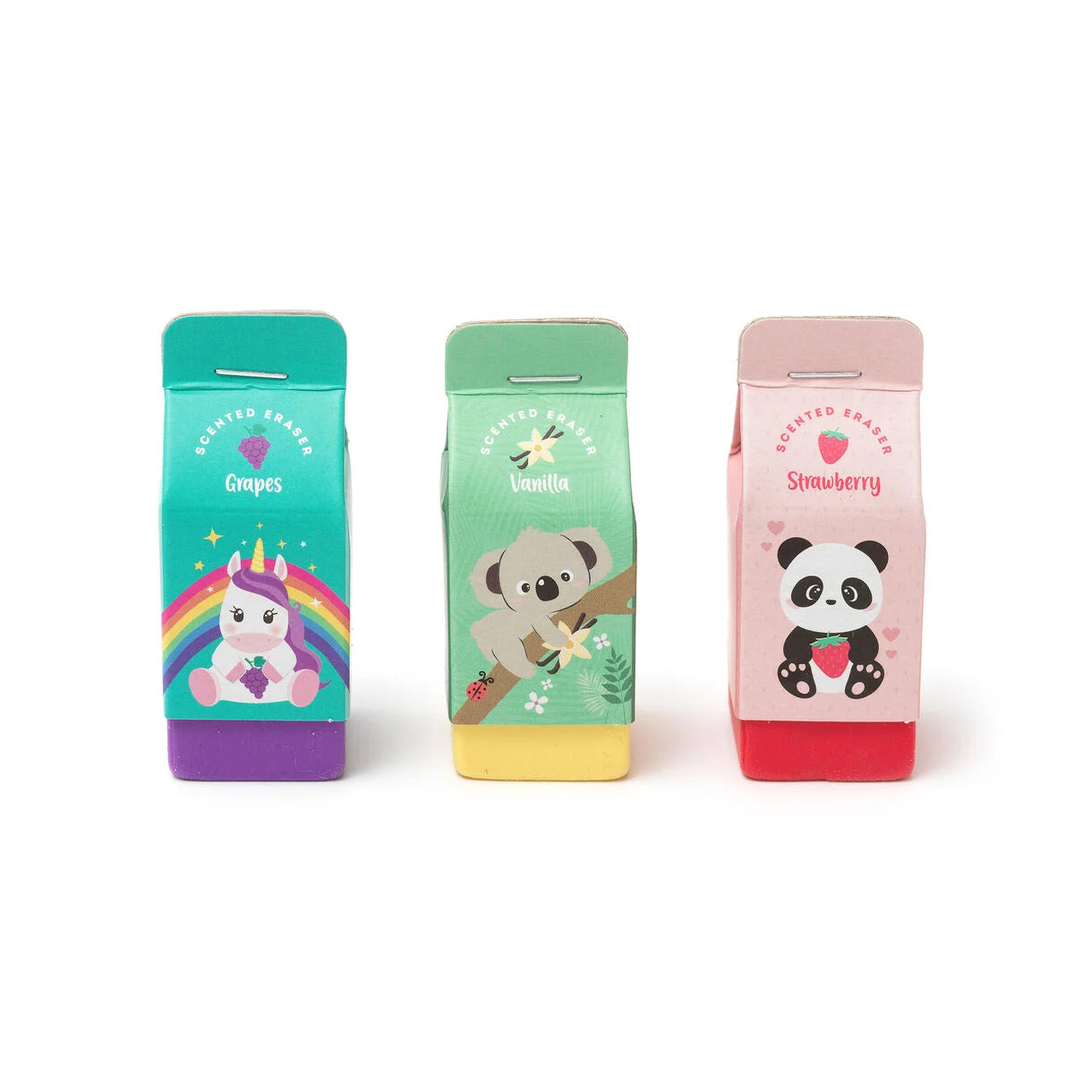 LEGAMI YUMMY YUMMY - SET OF 3 SCENTED ERASERS