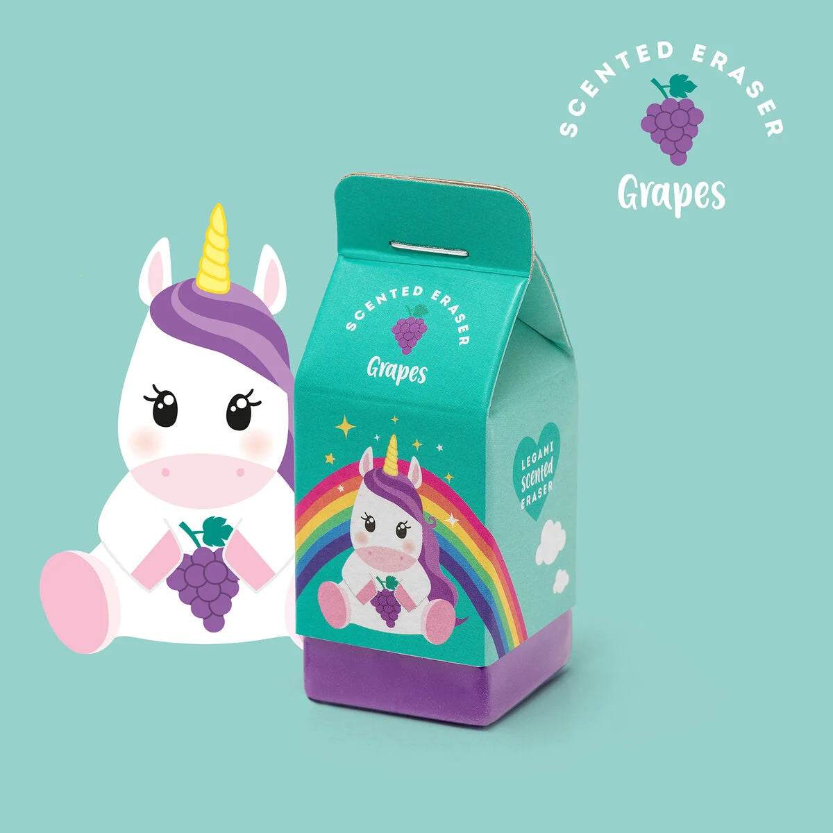 LEGAMI YUMMY YUMMY - SET OF 3 SCENTED ERASERS