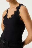 GARCIA Ladies Singlet Black