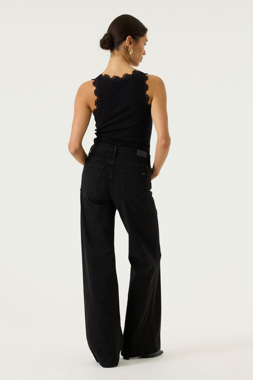 GARCIA Ladies Singlet Black