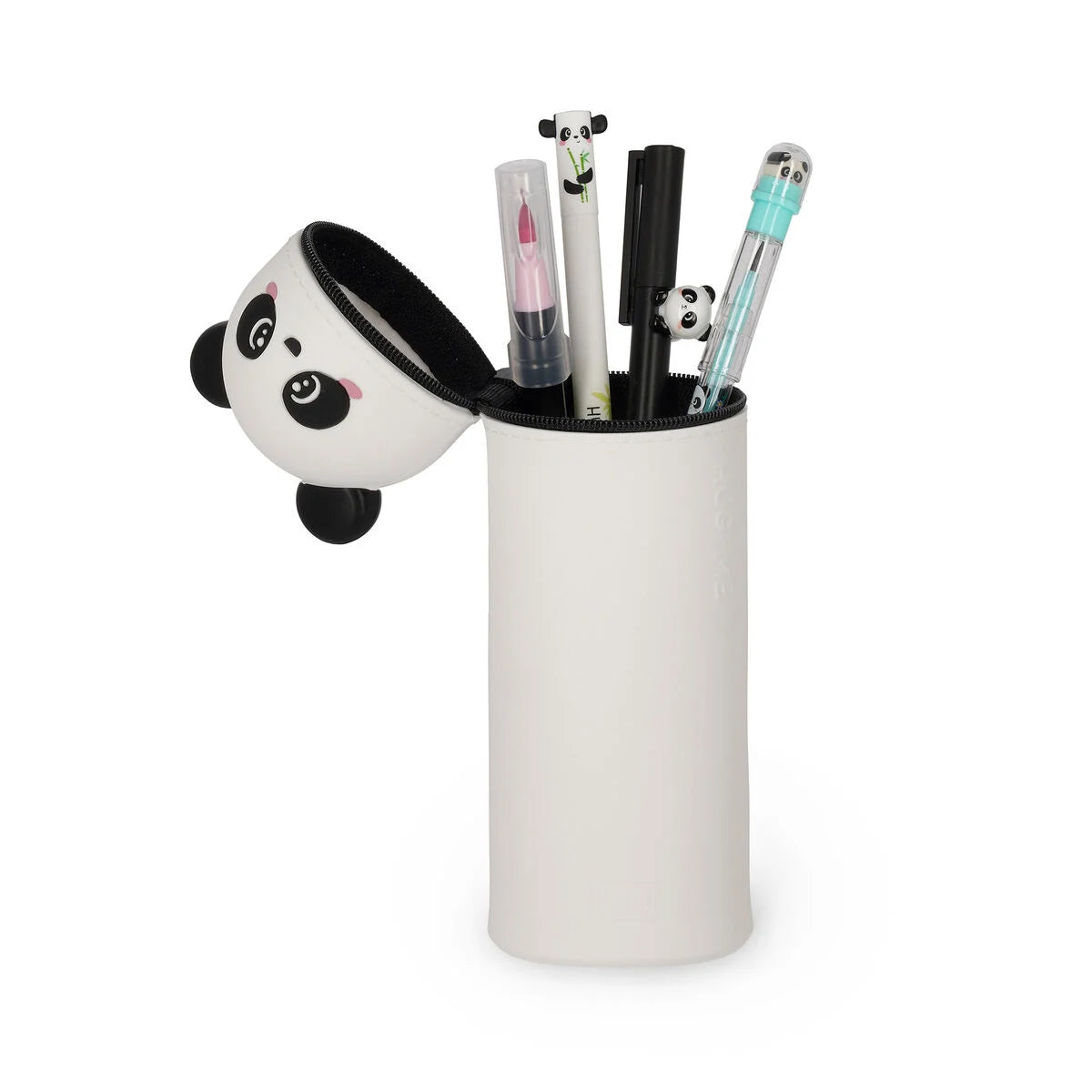 LEGAMI KAWAII - 2-IN-1 SILICONE PENCIL CASE PANDA