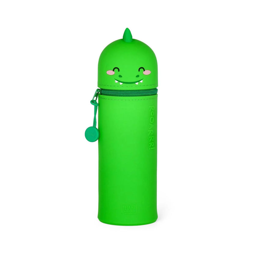 LEGAMI KAWAII - 2-IN-1 SILICONE PENCIL CASE DINO