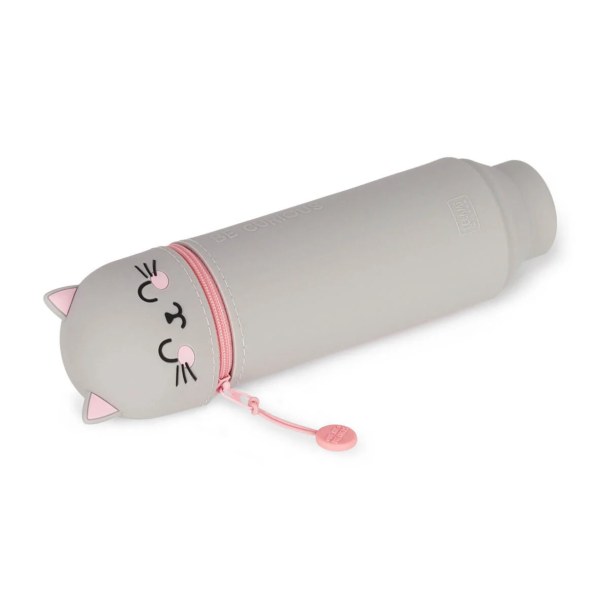 LEGAMI KAWAII - 2-IN-1 SILICONE PENCIL CASE KITTY