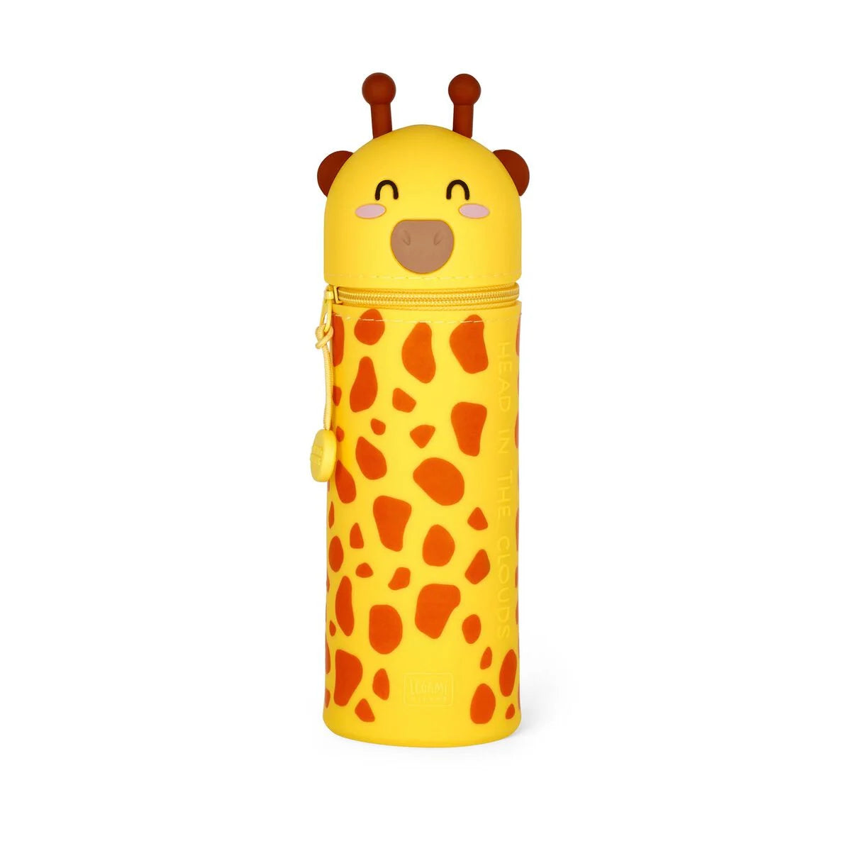 LEGAMI KAWAII - 2-IN-1 SILICONE PENCIL CASE GIRAFFE