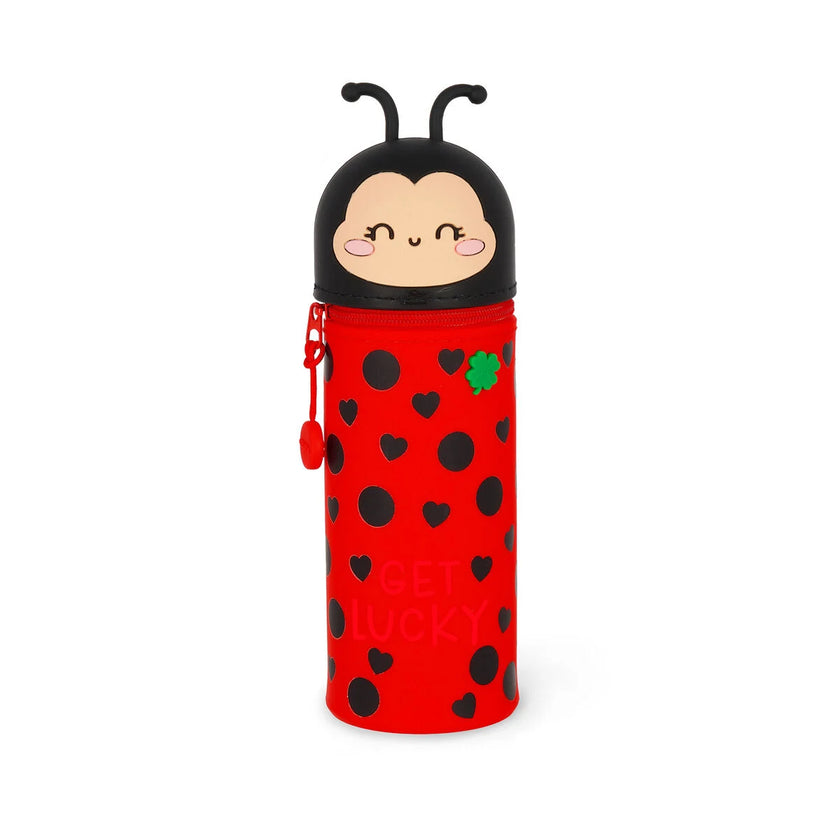LEGAMI KAWAII - 2-IN-1 SILICONE PENCIL CASE LADYBUG