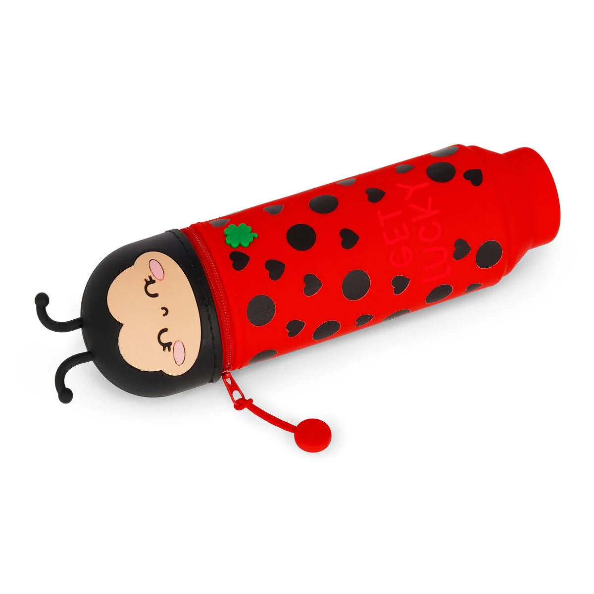 LEGAMI KAWAII - 2-IN-1 SILICONE PENCIL CASE LADYBUG