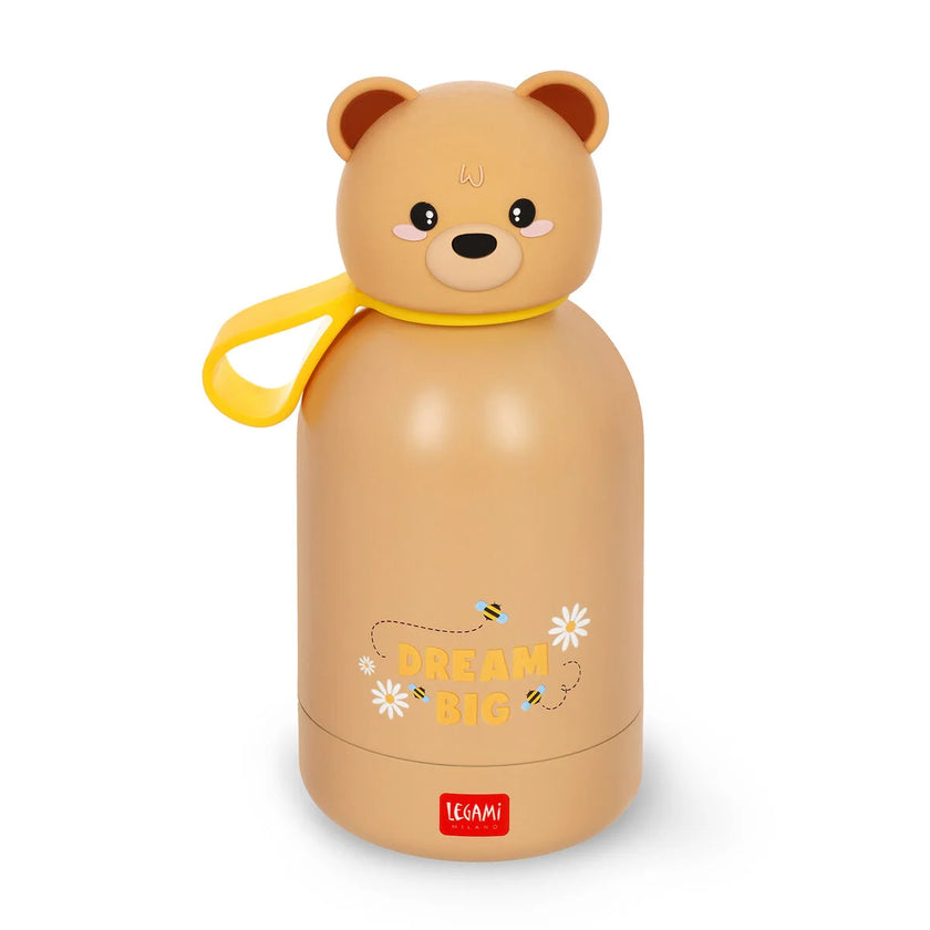 LEGAMI HOT&COLD BFF - KIDS' VACUUM BOTTLE TEDDY BEAR 350ML