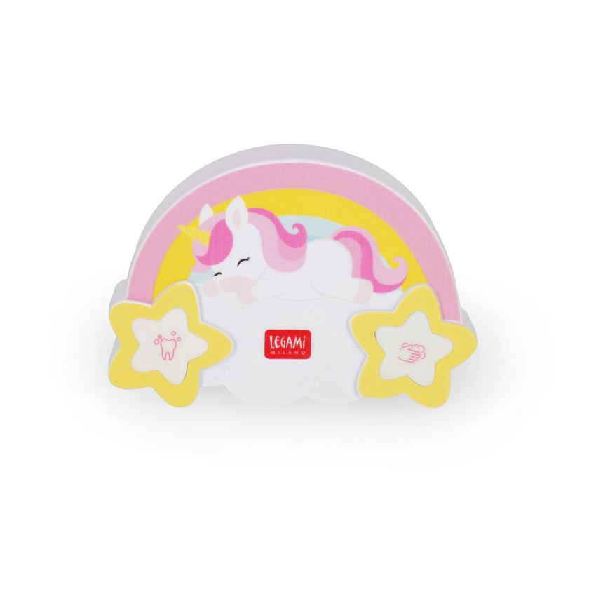 LEGAMI HANDS AND TEETH TIMER - 2-IN-1 TIMER FOR WASHING HANDS UNICORN