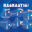 LEGAMI MAGMASTIC! - LAVA LAMP SILVER