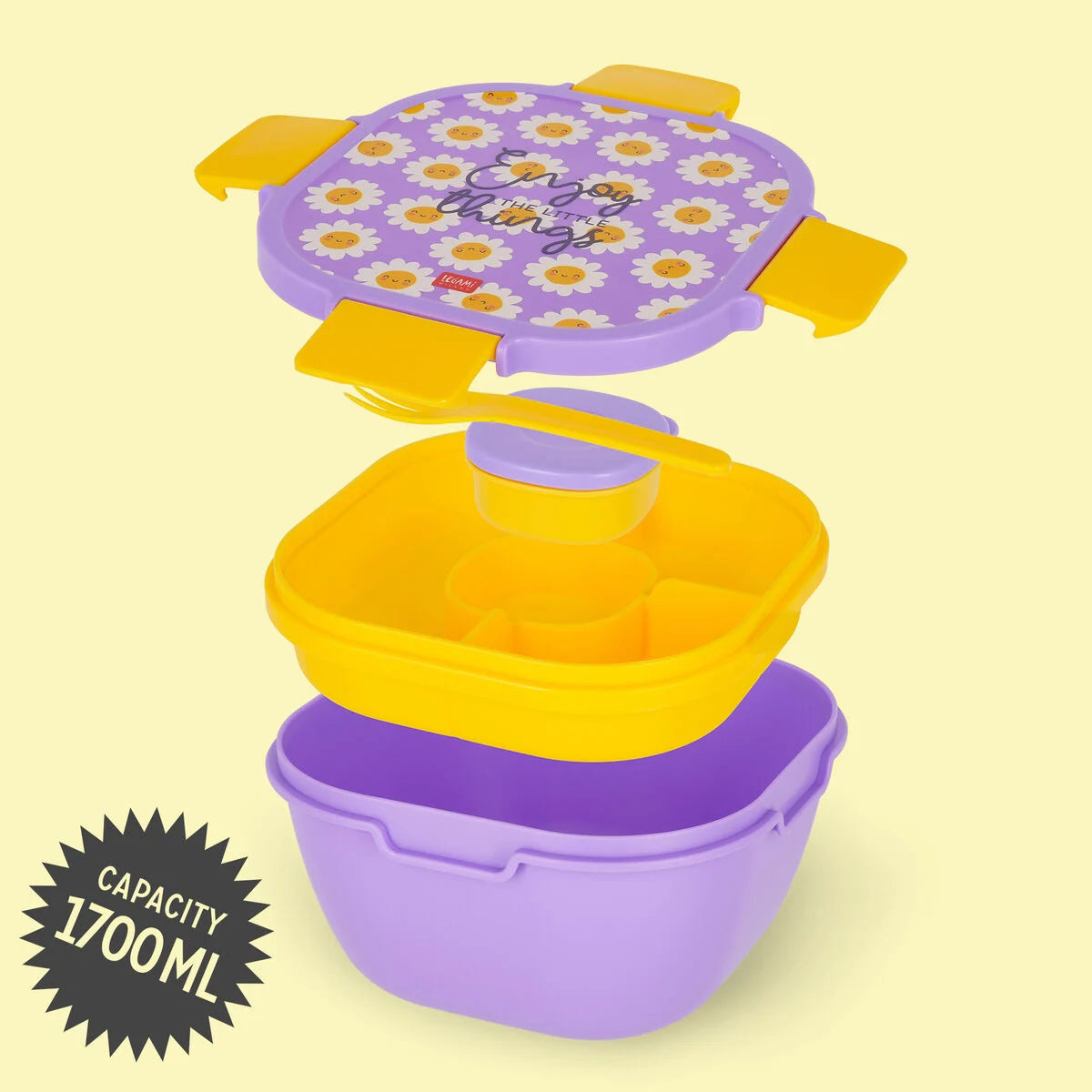 LEGAMI LUNCH BOX DAISY 1700ML