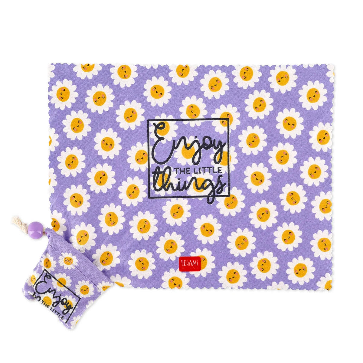 LEGAMI SOS LOOK AT ME - LENS CLEANING CLOTH - DAISY