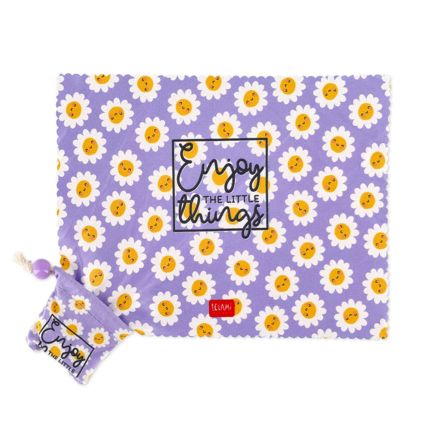 LEGAMI SOS LOOK AT ME - LENS CLEANING CLOTH - DAISY