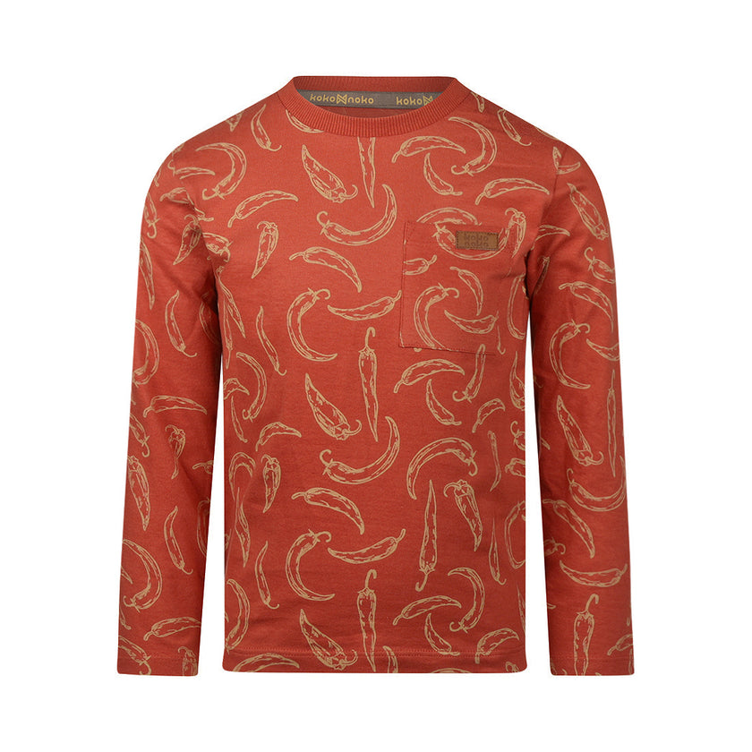 KOKO NOKO Boys Longsleeve Faded Red
