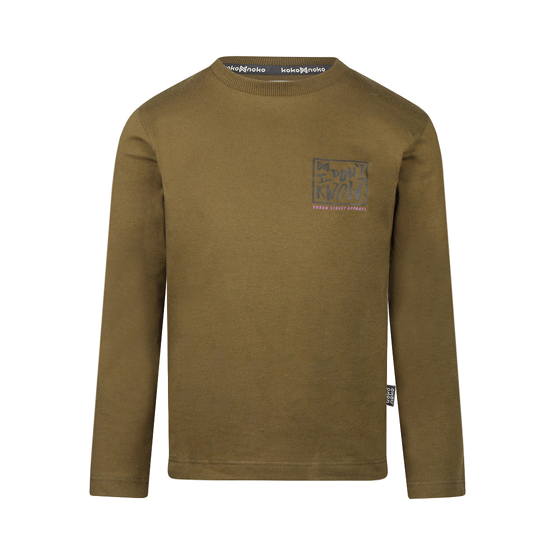 KOKO NOKO Boys Longsleeve Military Olive