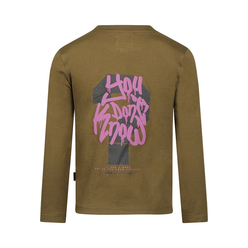 KOKO NOKO Boys Longsleeve Military Olive