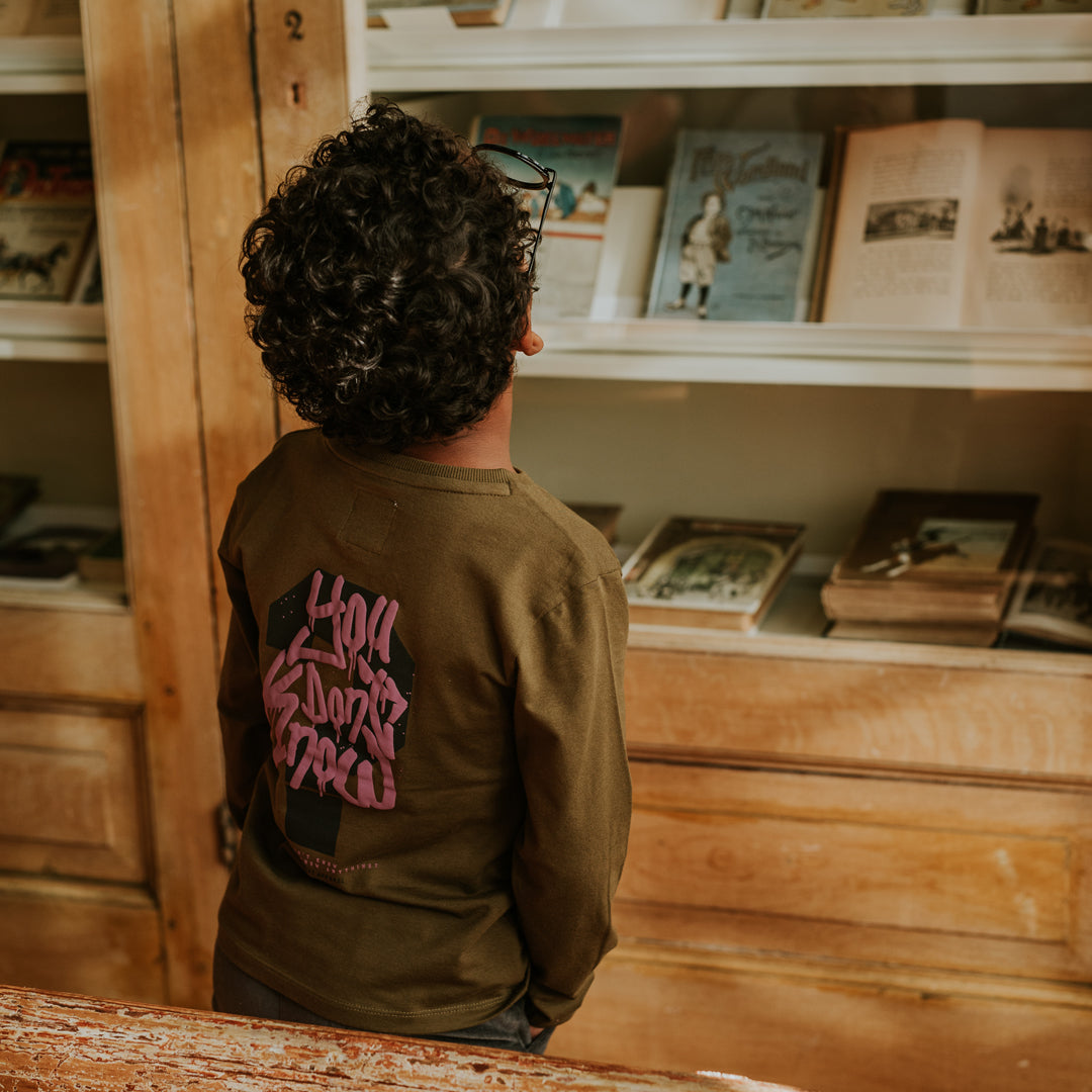 KOKO NOKO Boys Longsleeve Military Olive