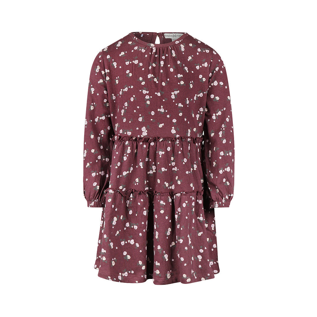 KOKO NOKO Girls Dress Ls Eggplant
