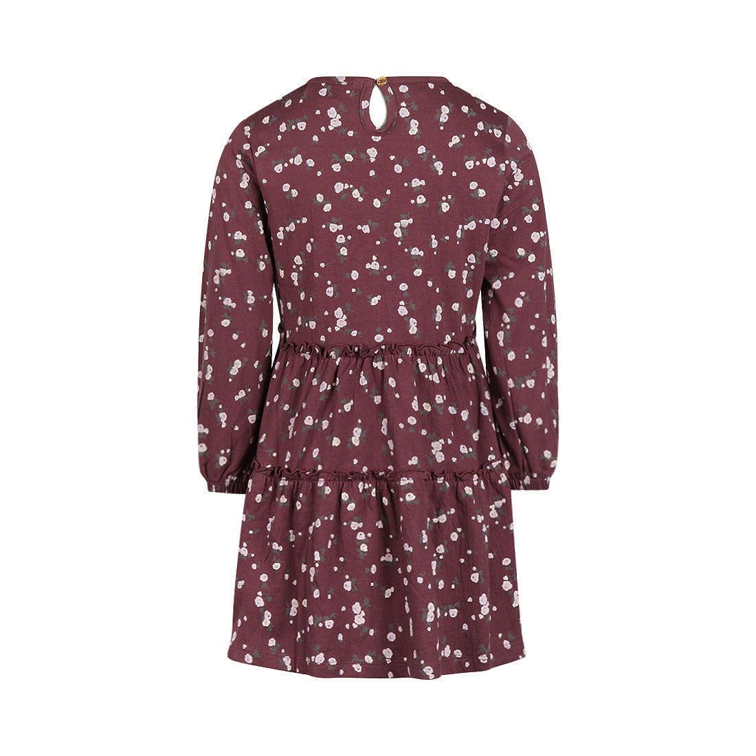 KOKO NOKO Girls Dress Ls Eggplant