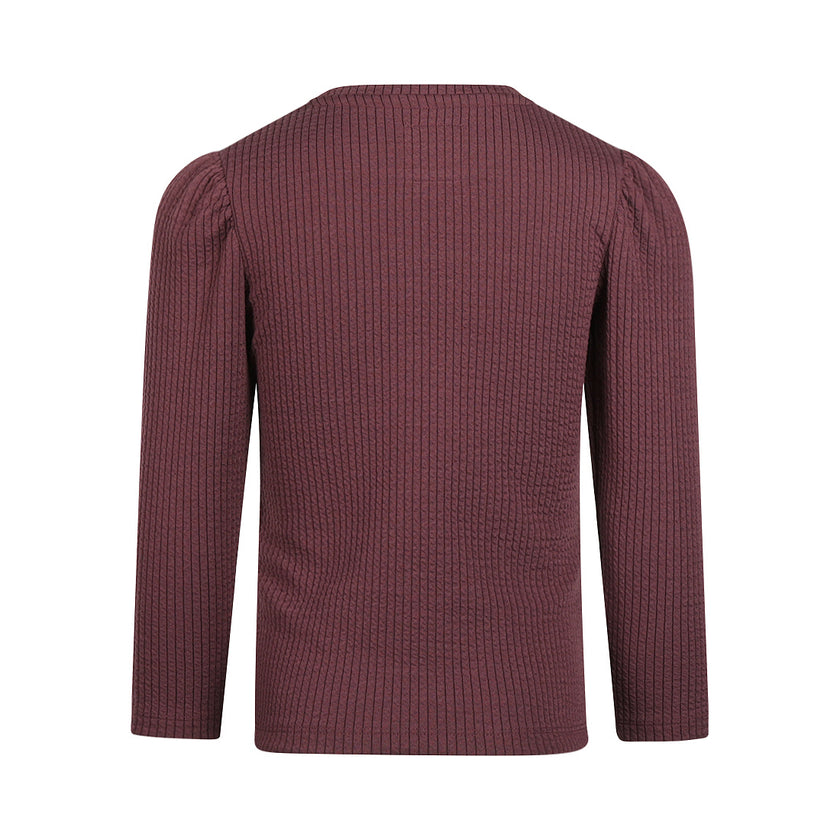 KOKO NOKO Girls Longsleeve Eggplant