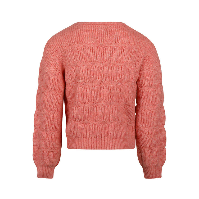 KOKO NOKO Girls Sweater Terra Cotta