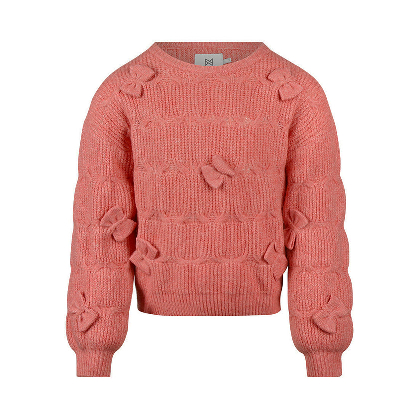 KOKO NOKO Girls Sweater Terra Cotta