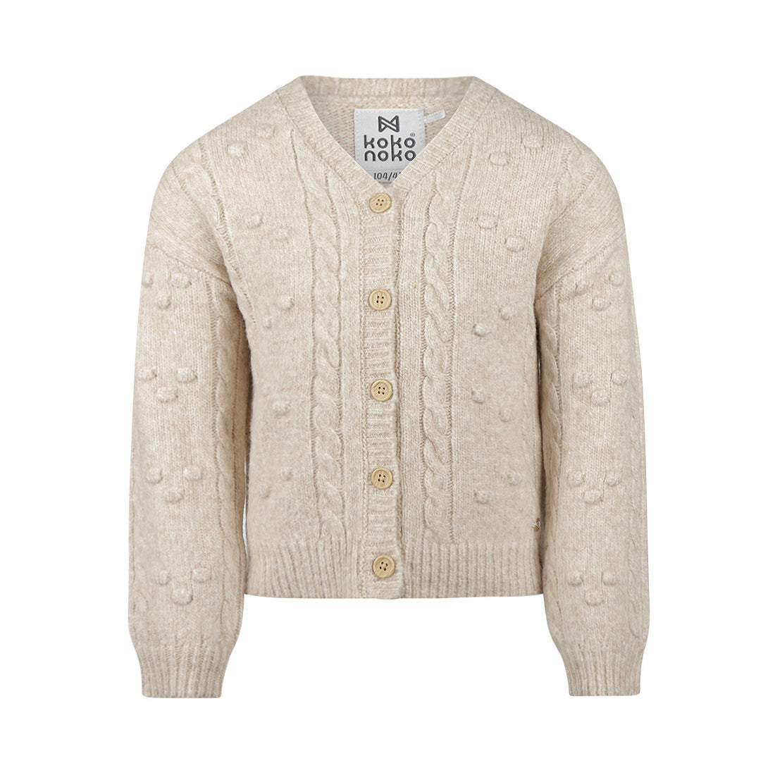 KOKO NOKO Girls Cardigan Tapioca