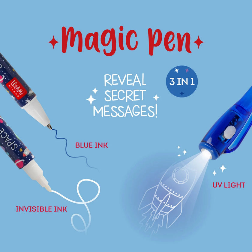 LEGAMI MAGIC PEN - INVISIBLE INK PEN - SPACE