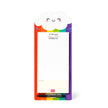 LEGAMI DON'T FORGET - MAGN. NOTEPAD WITH 60 SHEETS RAINBOW