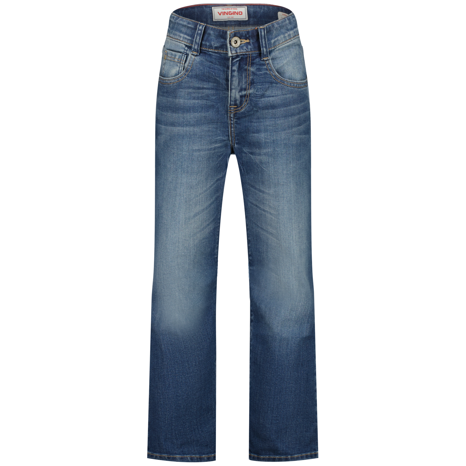 VINGINO Boys Jeans Gustavo Icon Cruziale Blue - RELAXED FIT