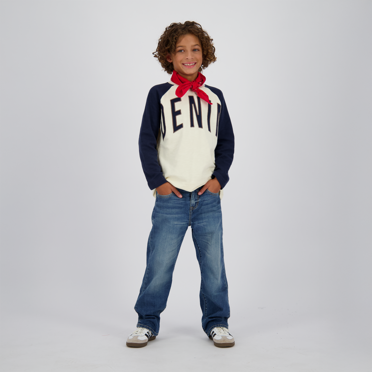 VINGINO Boys Jeans Gustavo Icon Cruziale Blue - RELAXED FIT