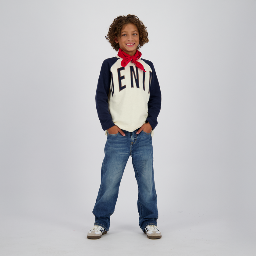 VINGINO Boys Jeans Gustavo Icon Cruziale Blue - RELAXED FIT