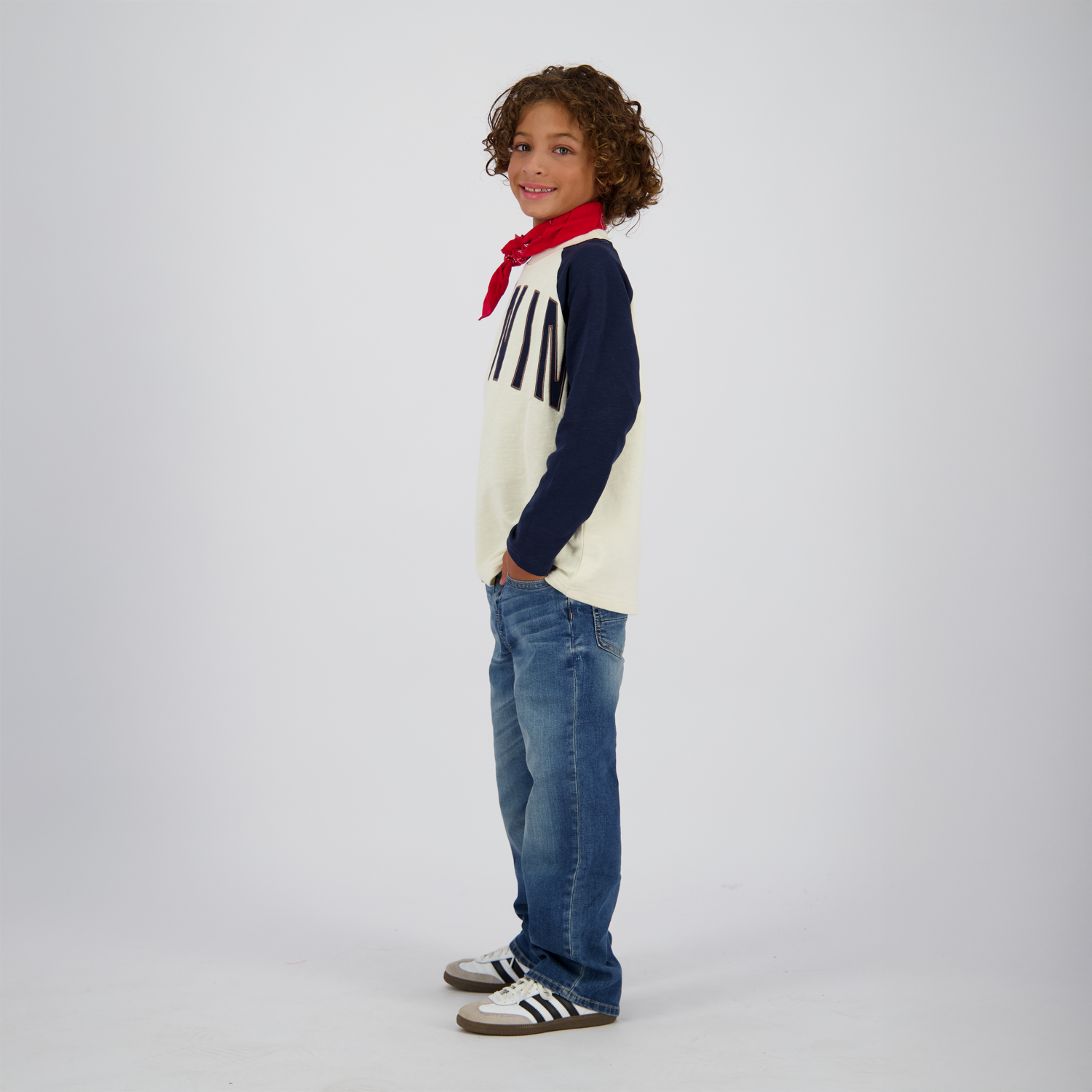 VINGINO Boys Jeans Gustavo Icon Cruziale Blue - RELAXED FIT