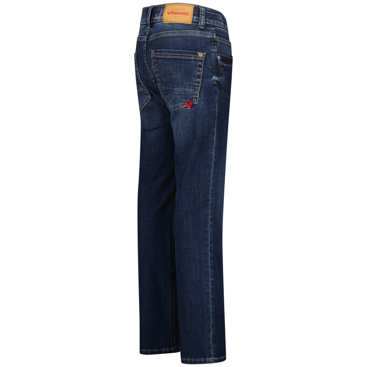 VINGINO Boys Jeans Baggio Icon Cruziale Blue - REGULAR FIT