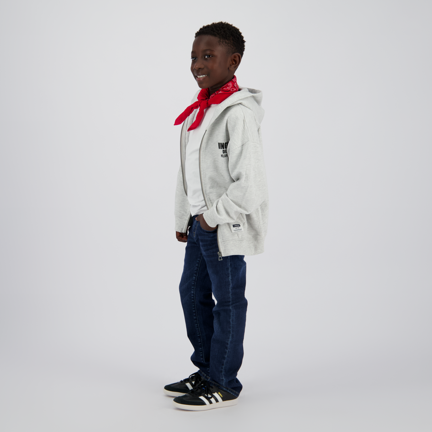 VINGINO Boys Jeans Baggio Icon Cruziale Blue - REGULAR FIT