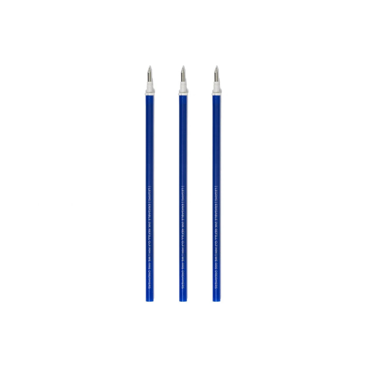 LEGAMI 3 PCS ERASABLE GEL PEN REFILLS - BLUE