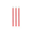 LEGAMI 3 PCS ERASABLE GEL PEN REFILLS - RED