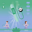 LEGAMI JUMP AROUND - CORDLESS SKIPPING ROPE - PANDA