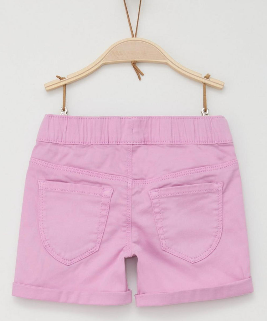 <strong data-mce-fragment="1">Details: </strong>Expertly crafted, these woven canvas shorts in rose offer a stylish yet practical addition to your wardrobe. With an elastic waistband and belt loops for a perfect fit, as well as pockets for convenience, these shorts are the ideal choice for any casual outing.&nbsp;<br><strong data-mce-fragment="1"></strong><strong>Color:</strong> Rose&nbsp;&nbsp;<br><strong>Composition:&nbsp;</strong> 097%CO 003%EL &nbsp;