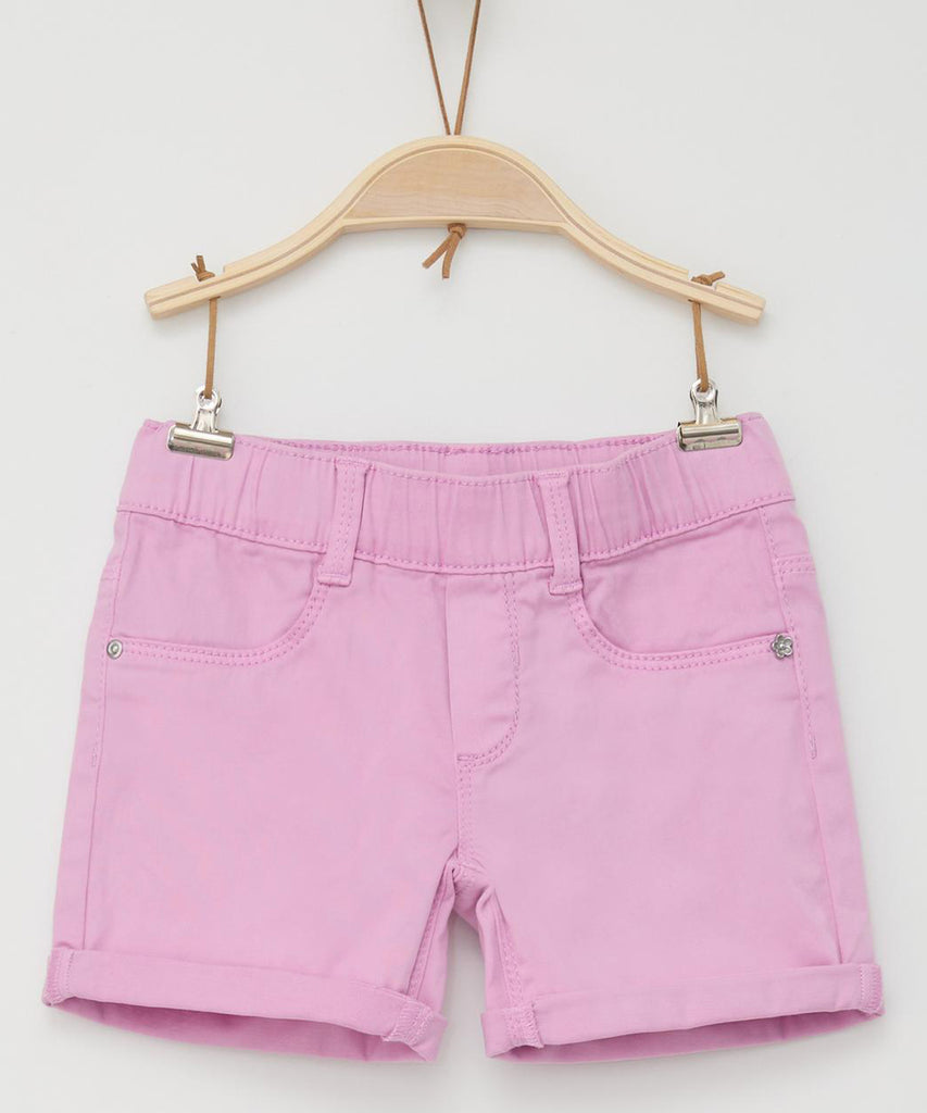 <strong data-mce-fragment="1">Details: </strong>Expertly crafted, these woven canvas shorts in rose offer a stylish yet practical addition to your wardrobe. With an elastic waistband and belt loops for a perfect fit, as well as pockets for convenience, these shorts are the ideal choice for any casual outing.&nbsp;<br><strong data-mce-fragment="1"></strong><strong>Color:</strong> Rose&nbsp;&nbsp;<br><strong>Composition:&nbsp;</strong> 097%CO 003%EL &nbsp;