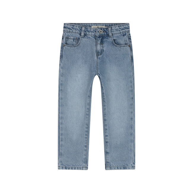STAINS & STORIES Boys Denim Wide Fit Light Blue Denim