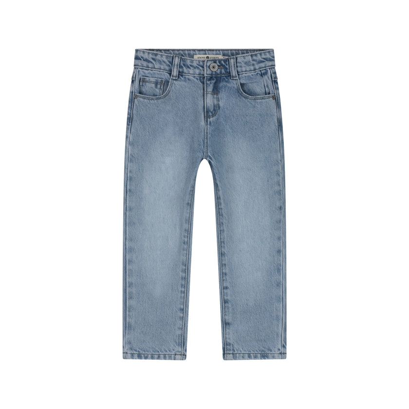 STAINS & STORIES Boys Denim Wide Fit Light Blue Denim
