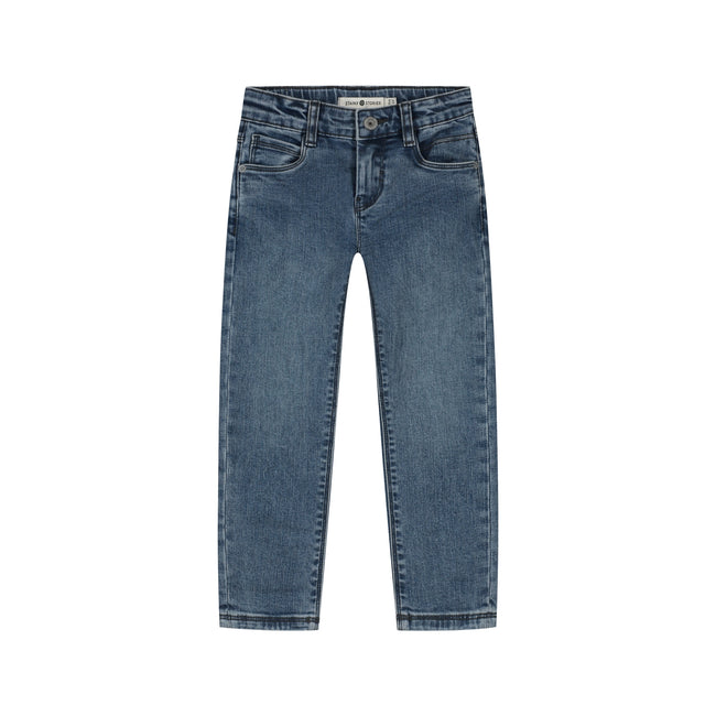 STAINS & STORIES Boys Denim Mid Blue Denim