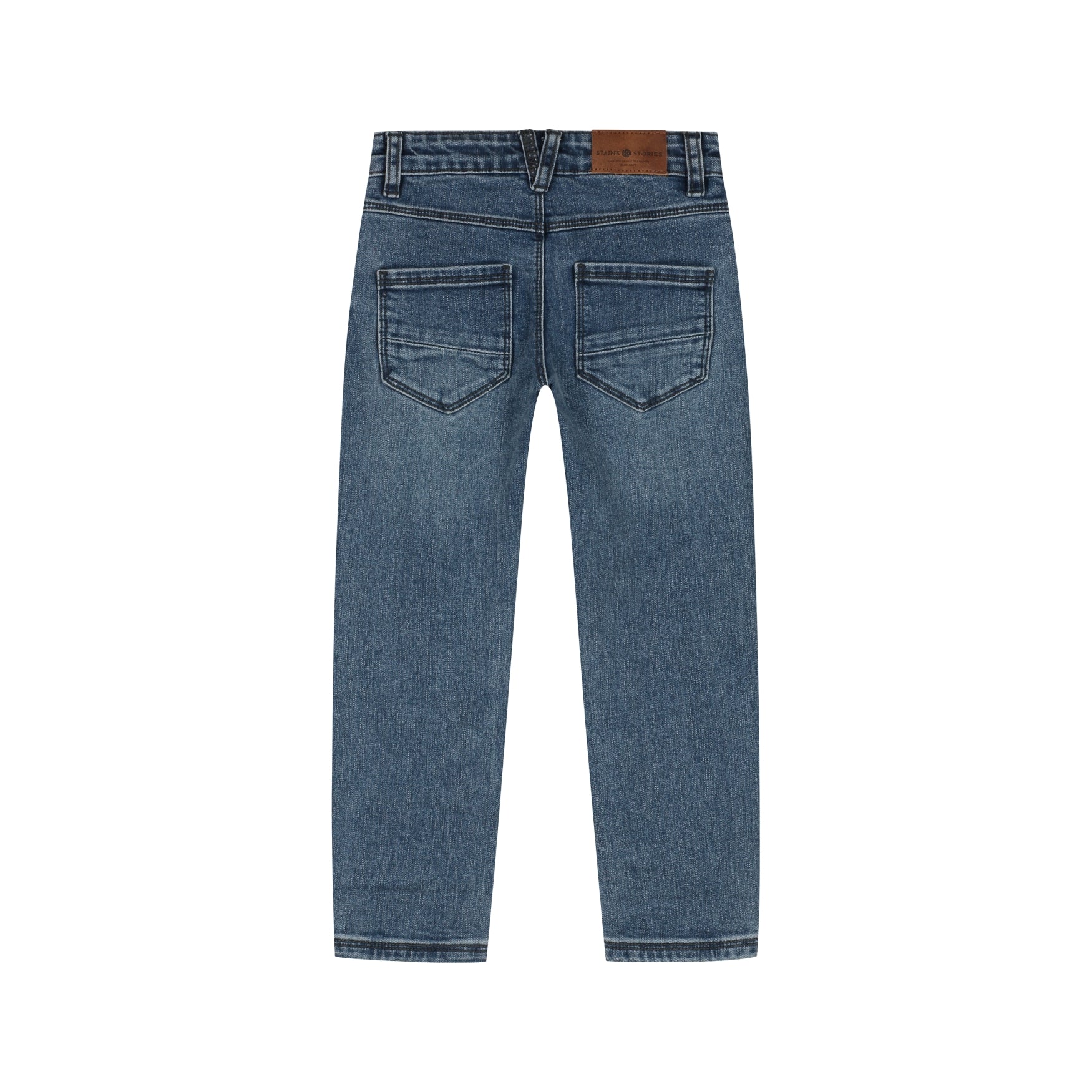 STAINS & STORIES Boys Denim Mid Blue Denim
