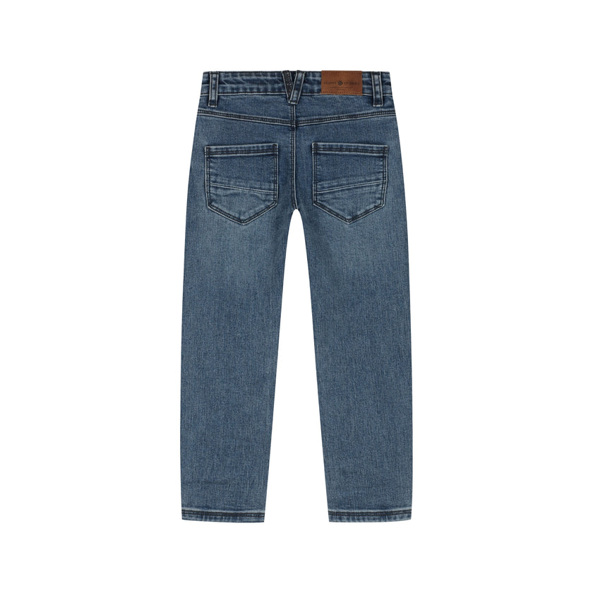 STAINS & STORIES Boys Denim Mid Blue Denim