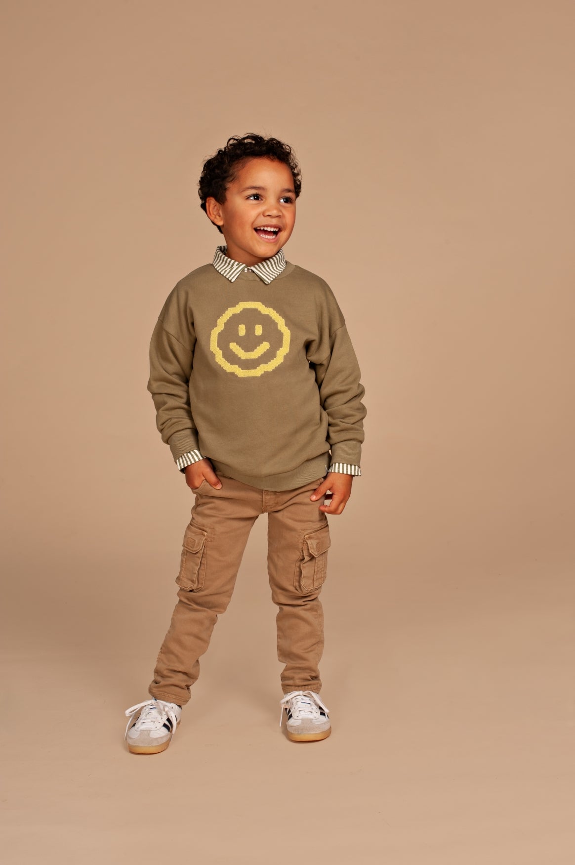 STAINS & STORIES Boys Worker Sand
