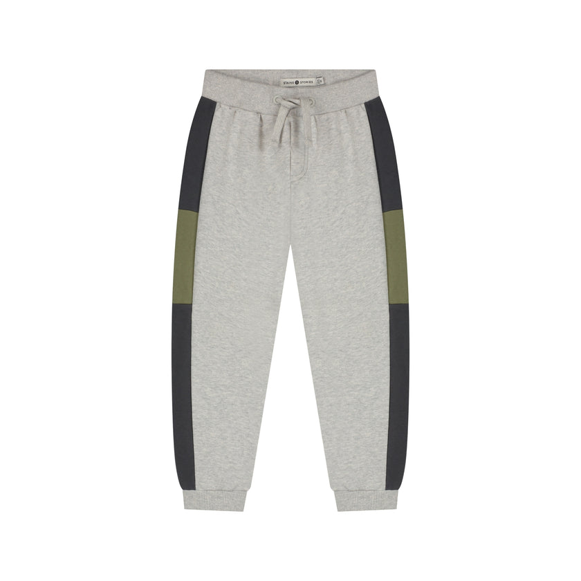 STAINS & STORIES Boys Sweatpants Light Grey Melee