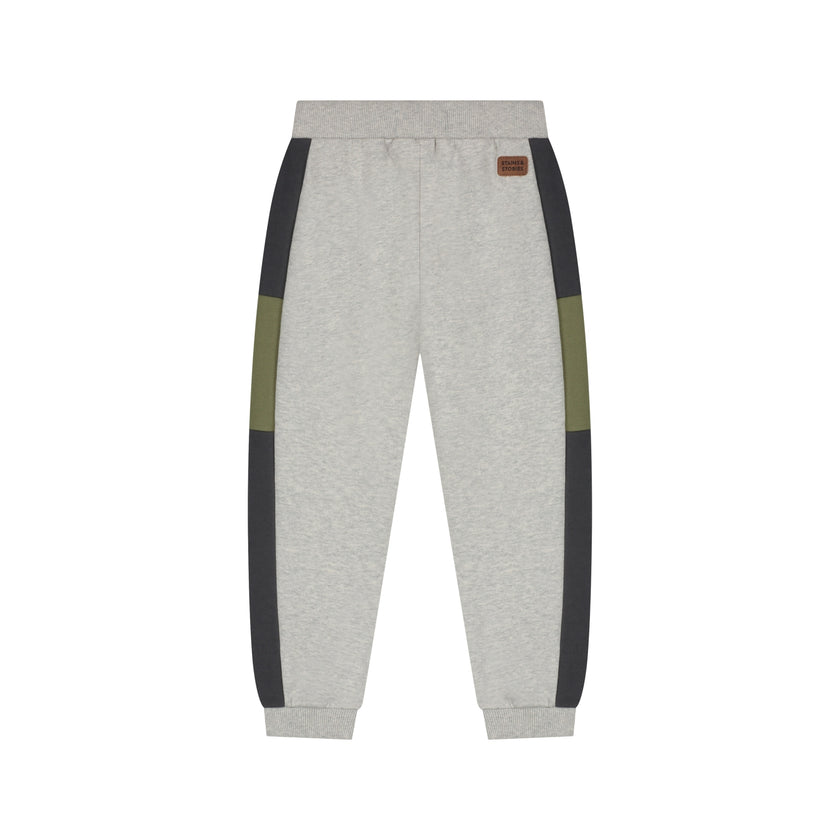 STAINS & STORIES Boys Sweatpants Light Grey Melee