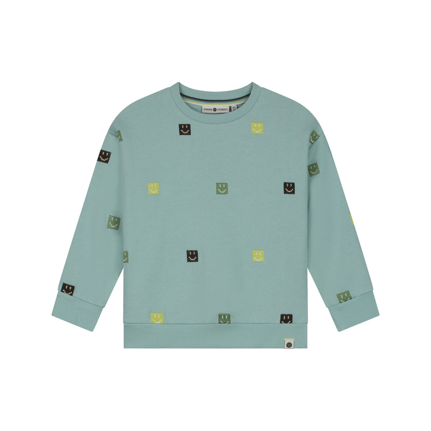 STAINS & STORIES Boys Sweatshirt Water
