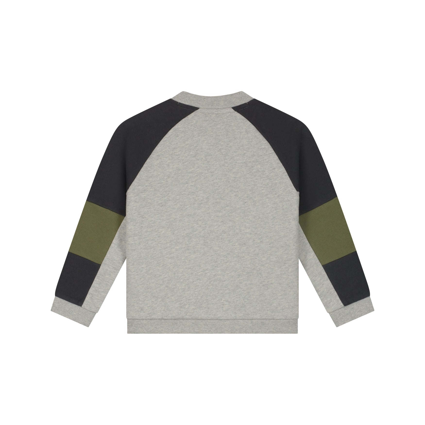 STAINS & STORIES Boys Sweat Cardigan Light Grey Melee